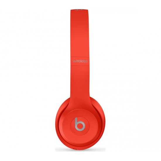 Beats Solo 3 Wireless Bluetooth On-Ear Headphones with Great Audio Sound in red
