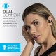 JLab GO Air In-Ear True Wireless Earbuds in Black White Blue - Shoppingway.co.uk