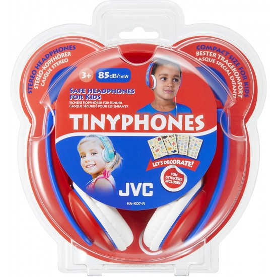  JVC Tiny Phones Kids Stereo Headphones with Volume Limiter